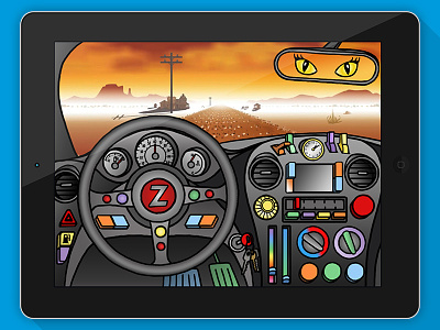 Zoomee iPad Game app design children ipad ipad game zoomee