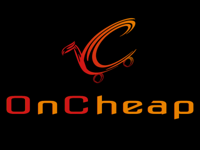 Oncheap shop branding design illustration logo typography