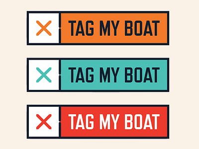 Tag My Boat logo colours brand logo