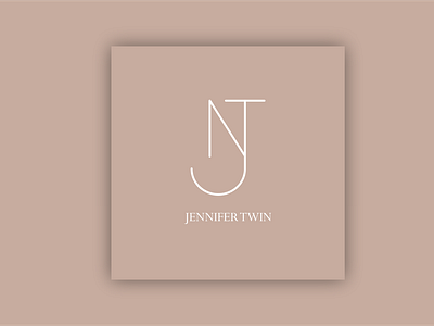 Design Concept with letters Jnt