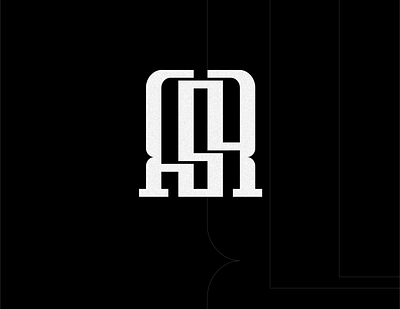 Monogram with Letters ASR animation branding design graphic design icon illustration logo ui ux vector