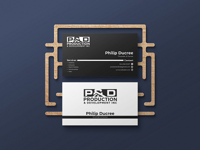 business card branding brochure