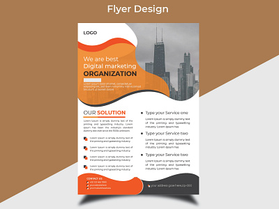 Corporate Business Flyer Design Template banner business corporate creative design flyer media modern poster social media post