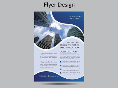 Corporate Business Flyer Design Template banner business corporate creative design flyer flyer design modern poster social media post template