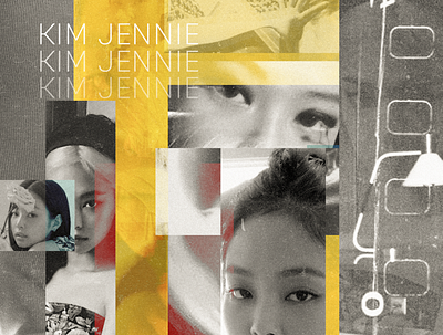 BLACKPINK Jennie Vintage Poster blackpink polaroid poster vintage
