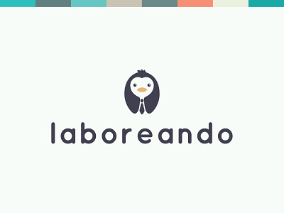 Laboreando brand branding laboreando logo