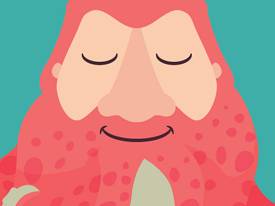 WIP: Octopus Beard art beard character dsign digital art illustration kawaii octopus vector