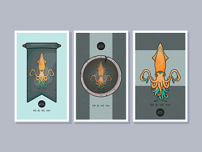 Game of Thrones Poster: We do not sow art flat flat design game of thrones got illustration minimal poster shield squid