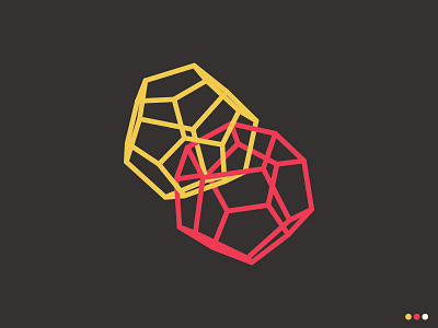 IV: Dodecaedro art design geometry icon illustration