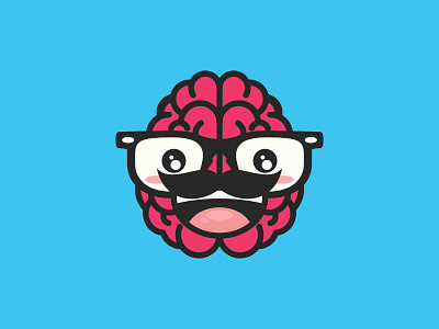 Hola, soy un cerebro art brain cerebro design icon illustration