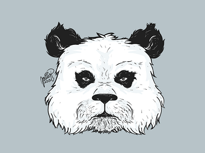 Panda animal art illustration panda sketchbookpro