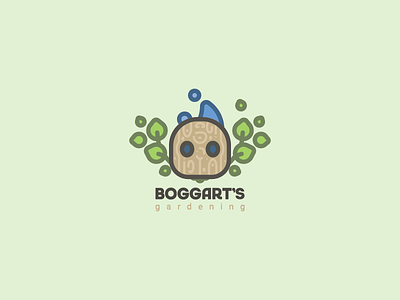 Boggart brand btanding logo minimal monster