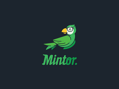 Mintor App Logo art branding illustration logo