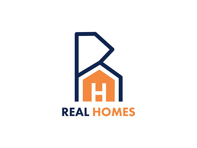 Real Estate Logo Design creative logo graphic design illustration lettermark logo logo design real estate wordmark
