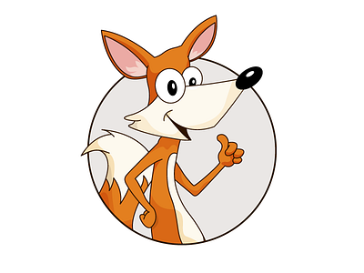 Fox avatar illustration