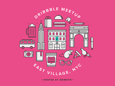 Dribbble Meetup at Animoto