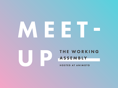 NYC Dribbble meetup at Animoto