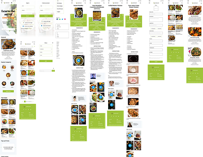 CookItYourself figma mobile design responsive website ui ux web deign