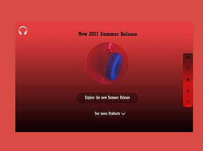 summer Release app design graphic design icon illustration music ui ux
