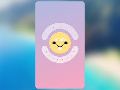 Daily UI 001 dailyui sign in ui