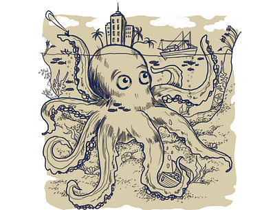 Octopus Illustration