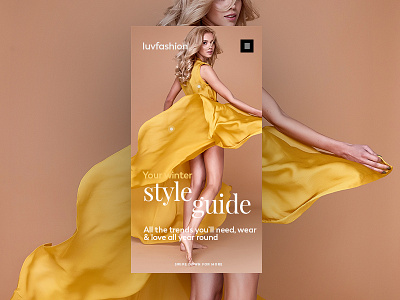 Luv Fashion Magazine App app beauty fashion luxe luxury magazine style ui ux