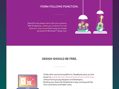 Illustrations for ecommerce landing page flat gradients illustrations landing landing page minimalist purple ui web