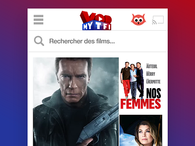 MoodMovie on MYTF1VOD app discovery field mobile movie recommendation search ui