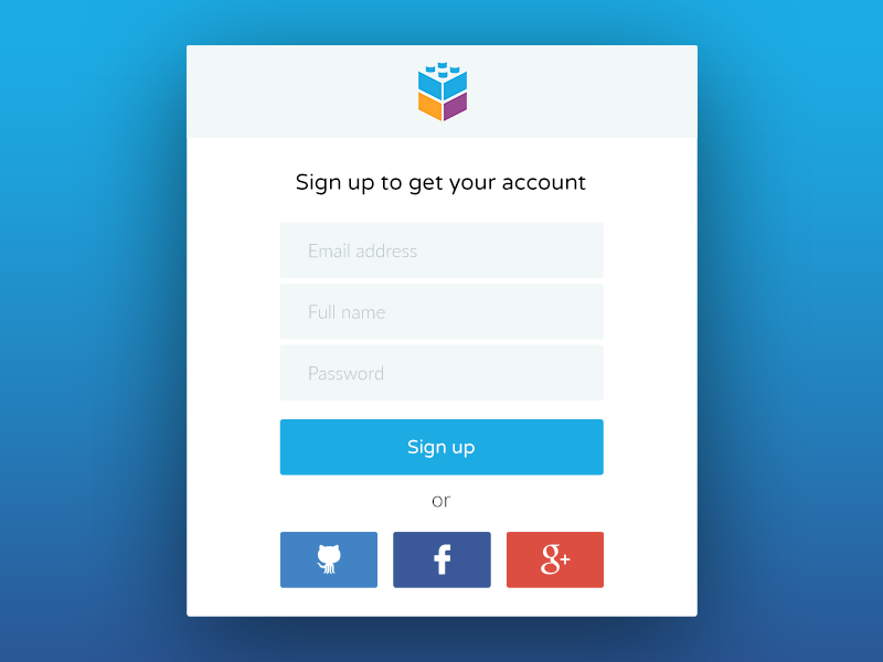 Sign up // Caylent.com by Anckor on Dribbble