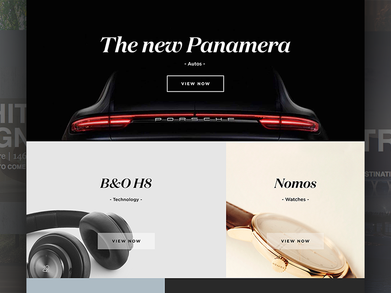 Possession Luxury Magazine monochrome website web design grid minimal clean layout luxury ui magazine