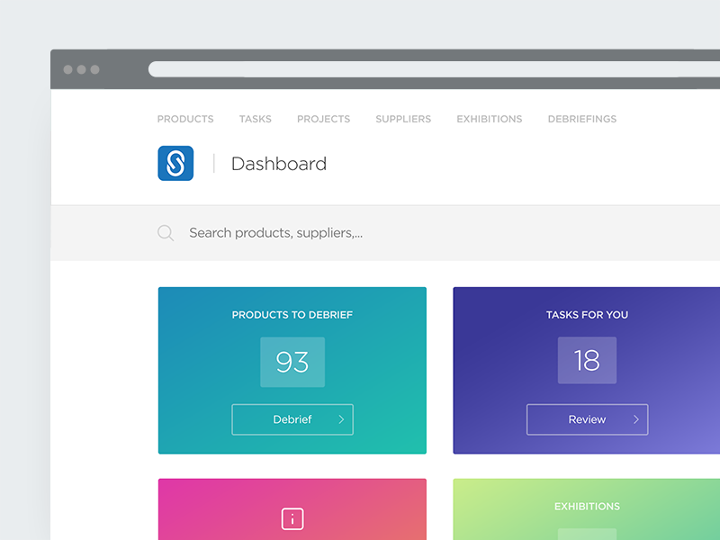 Dashboard wip. grid light clean panel website gradient webdesign minimal layout web ui dashboard
