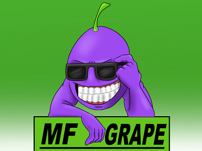 MF Grape (Logo) design icon logo