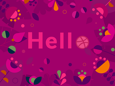 Hello Dribbble. ❤️ 2d after effects animation art axis axis bank banking clean design design team fin tech flat flat design motion graphics music nature vector video