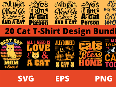 T-Shirt Design Bundle-Cat Mom T-Shirt best cat ever best shirt cat dad design graphic design shirt svg t shirt bundle t shirt designer tshirt tshirt cat svg tshirt mom