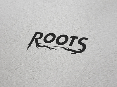 Roots logo branding design logo