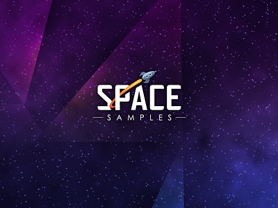 Space Samples design illustration logo vector