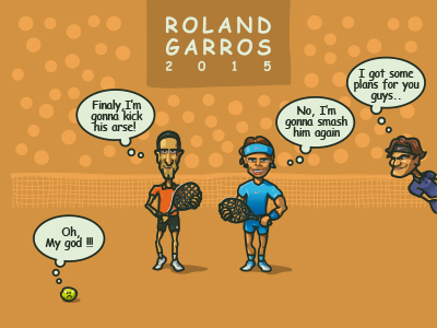 Roland Garros 2015 by vesolog on Dribbble