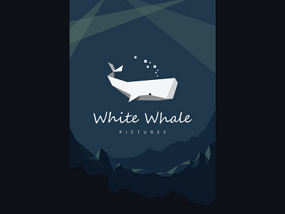 White Whale Pictures animation design illustration illustrator logo origami poster studio whale