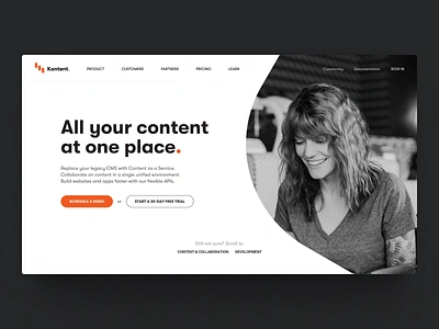 Kentico Kontent. clean design digitaldesign figma gradient graphic design graphicdesign icon icons illustration logo minimal ui userexperience userinterface ux vector web website websitedesign