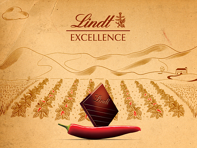 Lindt Excellence game gravure illustration interactive