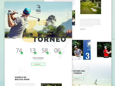 Bolivia Open Website championship golf website