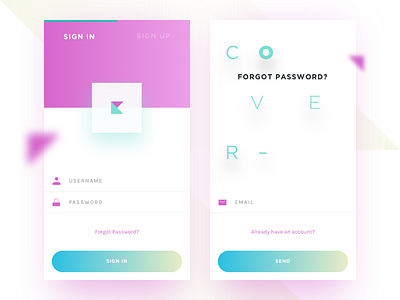 Cover UI Kit app design ecomemrce flat ios kit layout mobile typography ui website