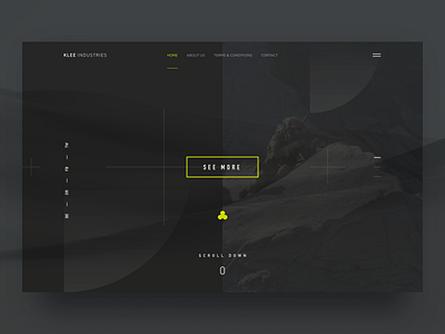 Klee Industries Splash Page app dashboard design desktop illustration interface landing typography ui users ux