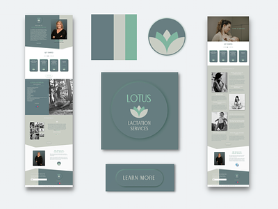 Lotus Lactation Branding Project - Mood Board/Design Inspiration