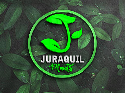 Juraquil Plant Logo logo