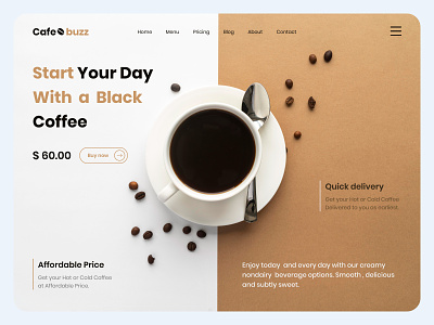 Cafebuzz-Coffee Landing Page