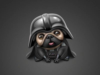 Darth Vader Pet darth dog icon pet star vader wars