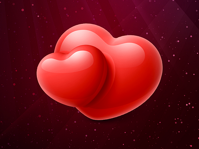 💘 Happy Valentine's Day day heart icon illustration love photoshop romantic st. valentines