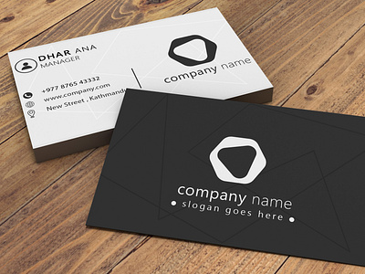 Minimal business card