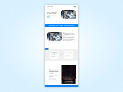 WaterFront a landing Page | DailyUI dailyui design landing ui